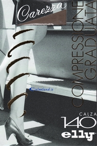 Carezza 140 support tights - Graduated compression socks 140 denier)