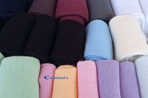 Gambaletto in lana soft con elastico morbido per donna