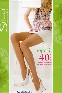 Reposè pantyhose - 40 den pantyhose with reinforced toes and panty)